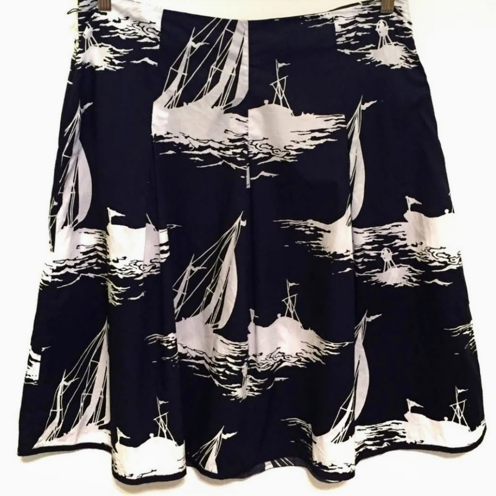 EUC Talbots Sailboat Skirt!